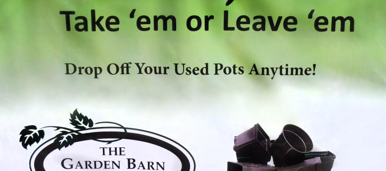 Garden Barn Pot Recycling Bin